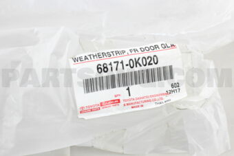 آبگیر لبه شیشه از داخل جلو هایلوکس (ویگو) تک کابین RH
